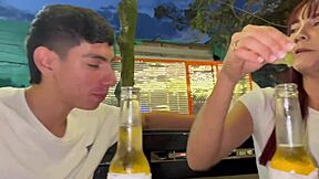 Does a huge cock fuck me on the first date? Allison Sweet part 1.