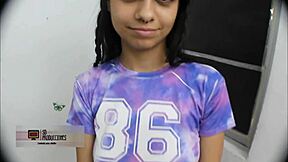 Latina stepdaughter begs stepfather to fuck her big ass doggystyle