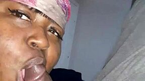 Straight guy engages in deepthroat sucking action