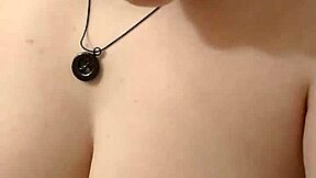 Tomboy striptease and bathtub orgasms