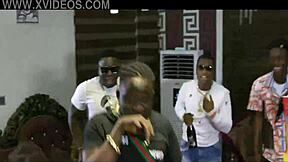 Intense African Threesome with Tongue and Ass Play in Eko