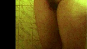 Spy Catches Ebony Beauty Bathing Naked In Hidden Shower Cam