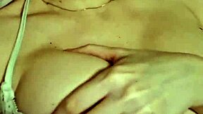 elzakom shows off her pretty belly and tits in sexy lingerie