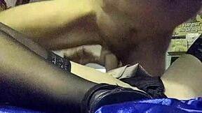 i licked that french slut's ass hole in satin panties