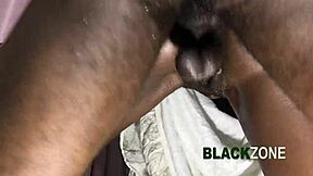 her horny boyfriend sneaks a quick fuck from behind in costume