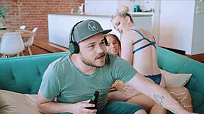 Charlie and nova get hot when boyfriend ignores