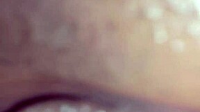 Bold beauty showcases her fat pussy with intense passion