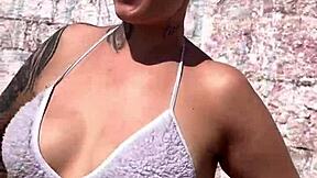 Prostitute on Highway Offers Free F*CK in Woods!