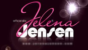 Jelena Jensen masturbates with vibrator