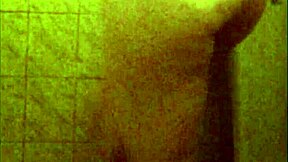 Spy Catches Ebony Beauty Bathing Naked In Hidden Shower Cam