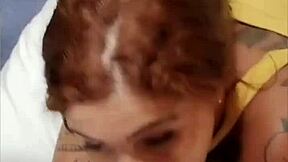 Couple Teases With Blowjob Leading To Facial Cumshot On Cruise Ship Deck.