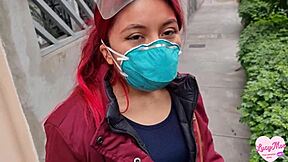 Fake Influencer Wins Bet And Destroys Sexy Stranger's Pussy In Cheap Hotel!