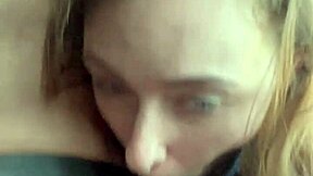 latina skinny girl gives mouthful during long car trip with neighbor