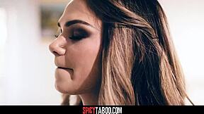 Pervert Stepdaddy Exposes Huge Cock to Teen Stepdaughter in Raw Striptease