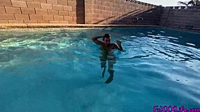 Pool Side Blowjob in Stunning 4K - TheFoxxxLife POV