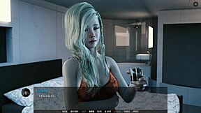 blonde virgin invites me to stay overnight in her hotel room