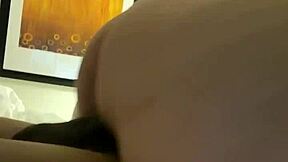 big booty white girl rides until bust