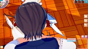 【エロゲーコイカツ！】東方 犬走椛におっぱい揉みまくりh！3dcg巨乳アニメ動画 東方プロジェクト 【ヘンタイゲーム とうほう もみじ いぬばしり 】