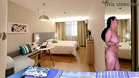 House Maid Moaning During Handjob And Gaping!