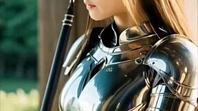 Female Warrior Costume Destroyed!