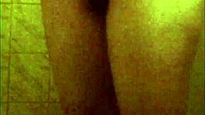 Spy Catches Ebony Beauty Bathing Naked In Hidden Shower Cam