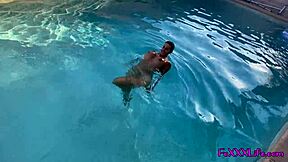 Pool Side Blowjob in Stunning 4K - TheFoxxxLife POV