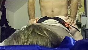 i licked that french slut's ass hole in satin panties