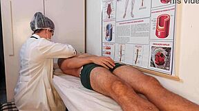 Unforgettable Erection Right in Front of the Nurse, Damn!