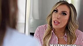 Desiree Dulce ve Mia James üvey oğullarını ilk kez eyleme yönlendiriyor