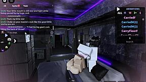 why is fucking that cute femboy on roblox so rough and intense?