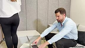 did the boss creampie his latina maid?