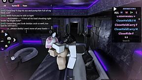 why is fucking that cute femboy on roblox so rough and intense?