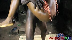 Juicy Assed Babe Rides Black Cock for Promotion in Intense Local Sex Scene Close-Up