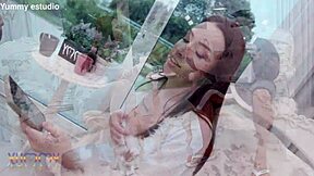 naughty housewife jenifer low gets anal fisted by ob slave nat and fucked by two big cocks in intense double penetration!