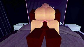 Blonde Bitch Rides Big Black Cock In Hardcore Monster Cock Session