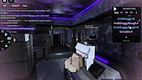 why is fucking that cute femboy on roblox so rough and intense?