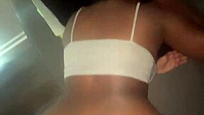 when big cock entered her ass hole, she screamed loud, please subscribe