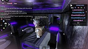 why is fucking that cute femboy on roblox so rough and intense?