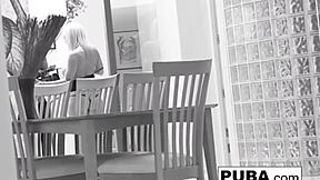 Sally Bombe Atomique Suffers Two Big Cocks