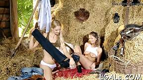 Two Babes Fingering Each Other's Wet Pussies Intensely