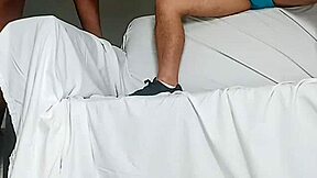 look at this sexy thick girl flaunting her pretty pussy lips on camera