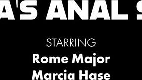 Marcia Hase, pripravljena za Rome Majorsov udarec v pičko in rit?