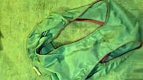 Discovering step daughter's discarded underwear in the trash