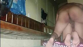 Sexy Filipina Girlfriend Gets Bent Over for Homemade Doggystyle Fucking and Creampie