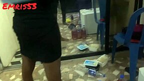 petite lagos teen twerking for big black cock