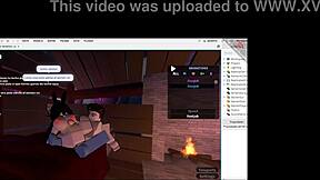 putita gives footjob to her papi