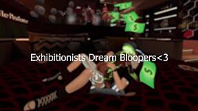 Exhibitionist's dream bloopers in public accidents