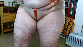 Short panty parade with thongs and g-strings