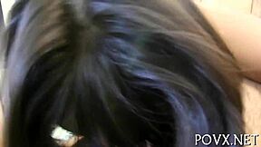 shaved pussy and erected dong!