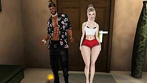 big ass and bbc in the shop on imvu